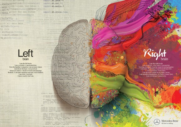 Left Brain Right Brain (Mercedes-Benz Ad)