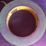 Masking tape for diy scooter paint project