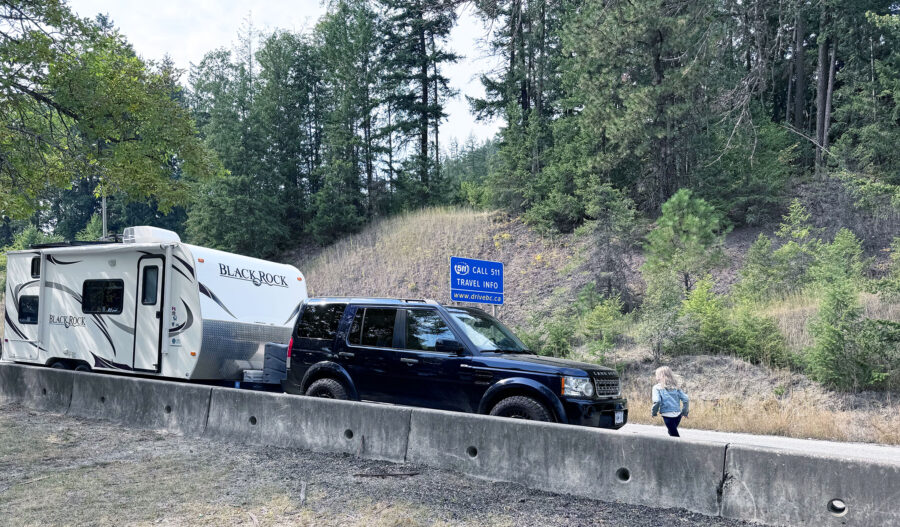 Towing with the Land Rover LR4